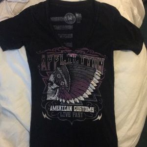 Affliction/ American Customs T-shirt